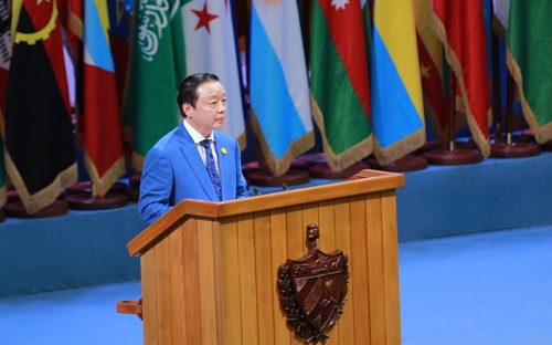 Phó Thủ tướng Trần Hồng Hà dự Hội nghị Thượng đỉnh Nhóm G77 và Trung Quốc
