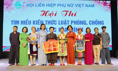 Hà Giang giành giải Ba Hội thi “Tìm hiểu kiến thức Luật Phòng, chống bạo lực gia đình” khu vực miền Bắc