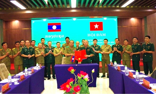Việt Nam – Lào tăng cường hợp tác bảo vệ biên giới