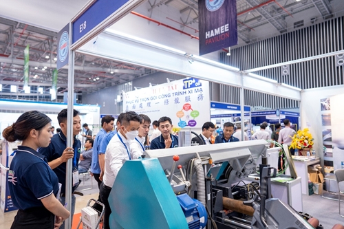 Hơn 1 000 gian hàng tham gia Triển lãm Quốc tế máy móc, thiết bị, công nghệ và sản phẩm công nghiệp