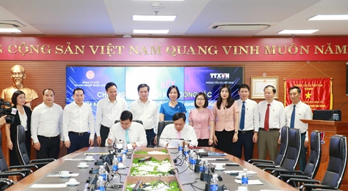 Tăng cường phối hợp giữa Đảng ủy Khối Doanh nghiệp Trung ương và TTXVN