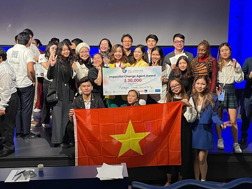 Trường ĐH Ngoại thương năm thứ 3 giành giải thưởng tại Cuộc thi toàn cầu SBC