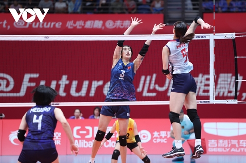 Thua Nhật Bản, bóng chuyền nữ Việt Nam tranh Huy chương Đồng ASIAD 19