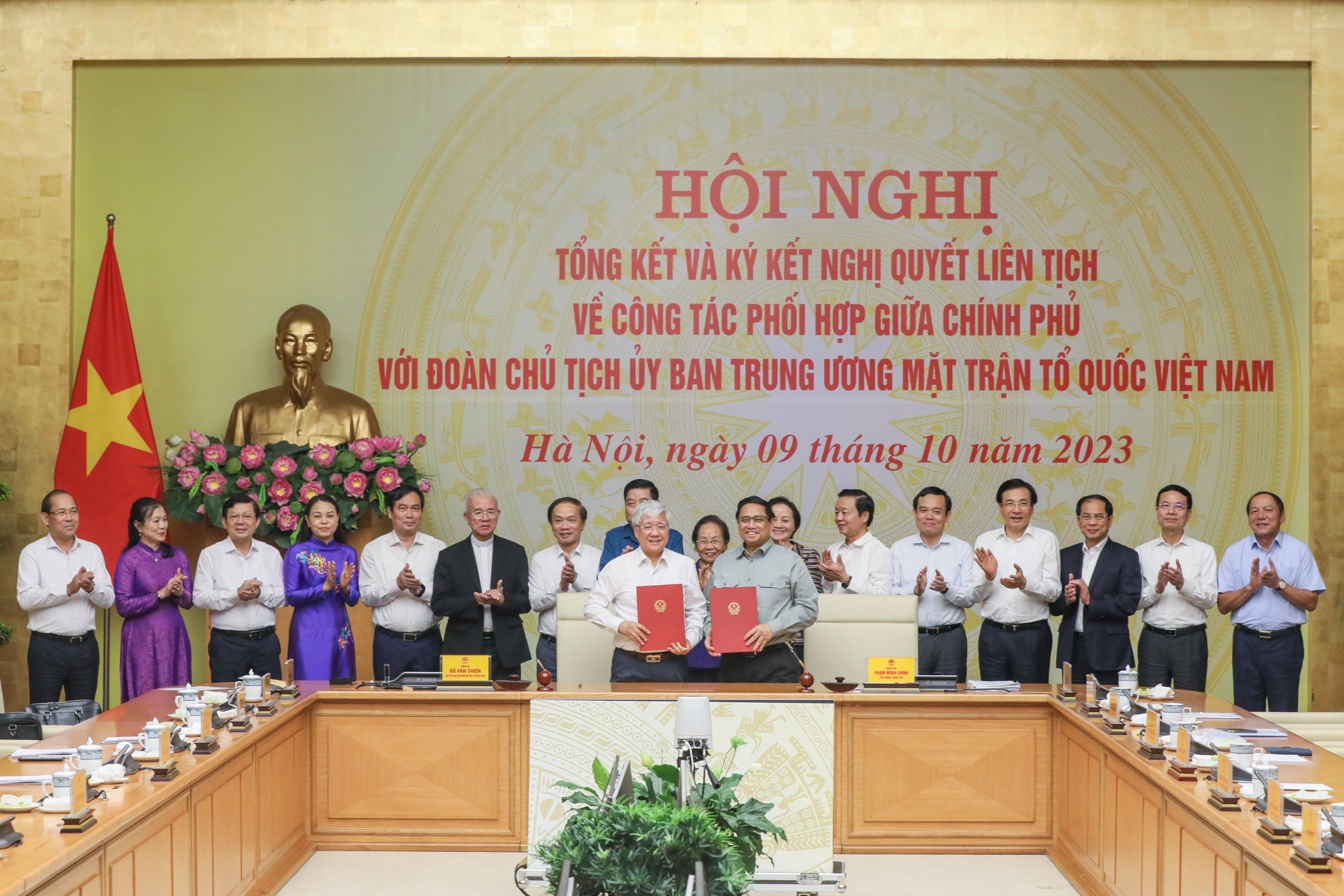 Phối hợp giữa Chính phủ và MTTQ Việt Nam thiết thực, hiệu quả