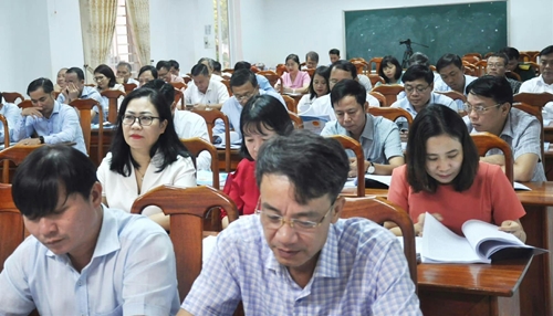 Quảng Nam bồi dưỡng cán bộ dự nguồn Ban Chấp hành Đảng bộ tỉnh