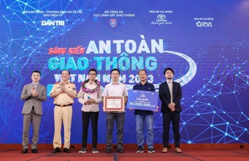 Trao giải cuộc thi Sáng kiến An toàn giao thông Việt Nam năm 2023