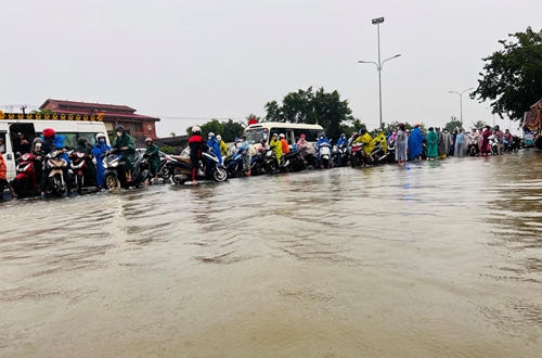 Quảng Nam Cảnh báo rủi ro thiên tai cấp 3 do mưa lũ