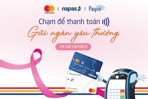 NAPAS triển khai chương trình “Chạm để thanh toán, gửi ngàn yêu thương”