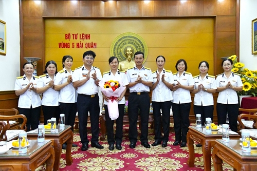 Các đơn vị Hải quân gặp mặt kỷ niệm Ngày Phụ nữ Việt Nam