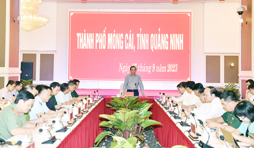 Kết luận của Phó Thủ tướng Trần Lưu Quang tại buổi làm việc với tỉnh Quảng Ninh