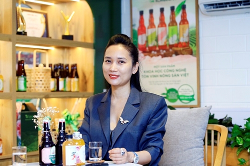 Nữ doanh nhân khởi nghiệp từ sự khác biệt với nông sản Việt VGreen