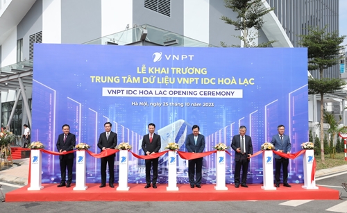 Khai trương trung tâm dữ liệu VNPT IDC Hòa Lạc lớn nhất Việt Nam
