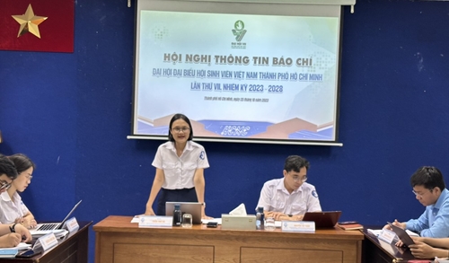 Đại hội Hội Sinh viên Việt Nam TP Hồ Chí Minh lần thứ VII sẽ diễn ra ngày 4-5 11