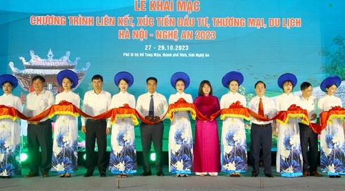 Tăng cường liên kết, xúc tiến đầu tư, thương mại, du lịch Hà Nội - Nghệ An