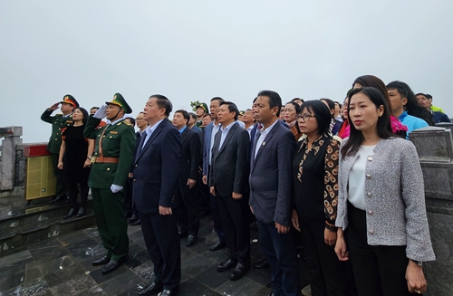 Thượng tướng Nguyễn Trọng Nghĩa thăm, làm việc tại tỉnh Hà Giang