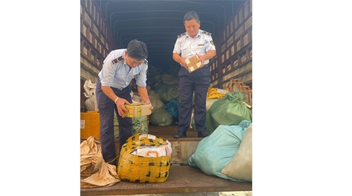 Quảng Bình Phát hiện hơn 1 000 sản phẩm hàng hóa nhập lậu