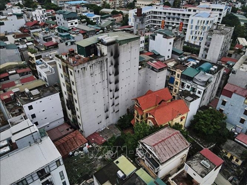 Vụ cháy chung cư mini ở Thanh Xuân Hà Nội  Dự kiến ngày 6 11 sẽ công bố phương án hỗ trợ