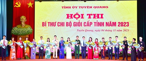 Tuyên Quang 18 thí sinh tham gia Hội thi Bí thư chi bộ giỏi cấp tỉnh năm 2023