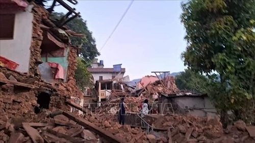 Điện chia buồn vụ động đất tại Nepal