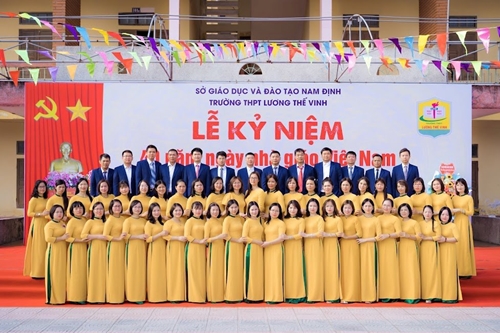 Nam Định Trường THPT Lương Thế Vinh 50 năm xây dựng và phát triển