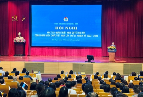 Học tập, quán triệt Nghị quyết Đại hội Công đoàn Viên chức Việt Nam lần thứ VI