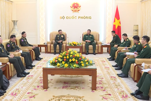 Việt Nam và Campuchia tăng cường hợp tác nghiên cứu chiến lược quân sự, quốc phòng