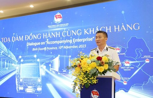 Tân Cảng Sài Gòn đồng hành cùng doanh nghiệp khu vực tỉnh Bình Dương phát triển hệ thống logistics