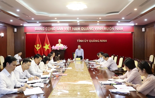 Quảng Ninh Tăng cường công tác xây dựng Đảng, xây dựng hệ thống chính trị