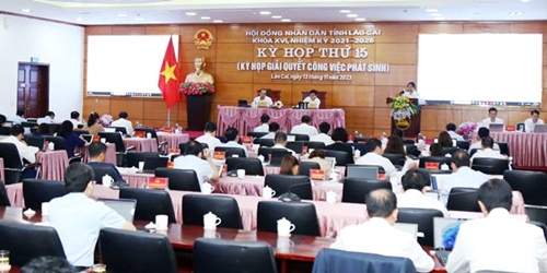 Lào Cai lấy phiếu tín nhiệm những người giữ chức vụ do HĐND tỉnh bầu