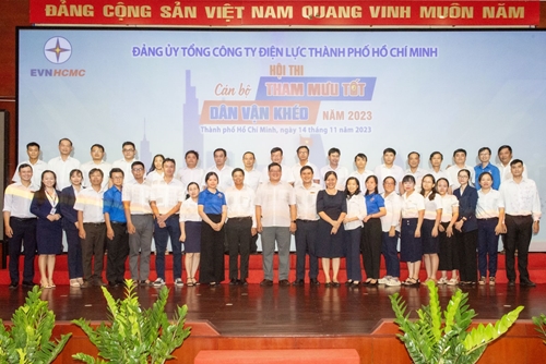 Tổng Công ty Điện lực TP Hồ Chí Minh tổ chức Hội thi cán bộ “Tham mưu tốt - Dân vận khéo” năm 2023