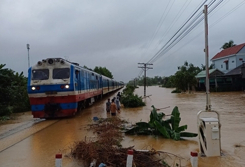 Đường sắt tại Thừa Thiên – Huế lưu thông trở lại