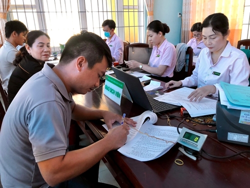 Tăng cường sự lãnh đạo của Đảng đối với tín dụng chính sách xã hội tại Bình Định