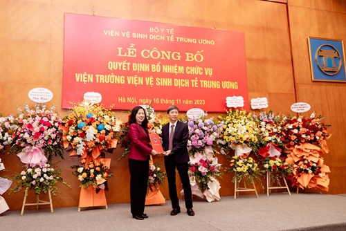 GS TS Phan Trọng Lân giữ chức Viện trưởng Viện Vệ sinh dịch tễ Trung ương