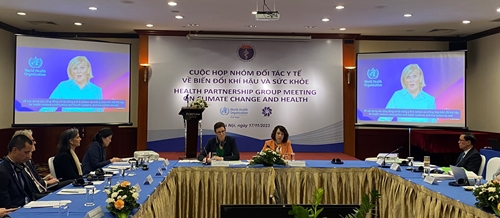 Bộ Y tế Việt Nam và Tổ chức Y tế Thế giới hợp tác về biến đổi khí hậu và sức khỏe