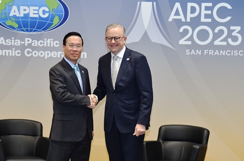 Chủ tịch nước tiếp Thủ tướng Australia nhân dịp dự Tuần lễ Cấp cao APEC 2023