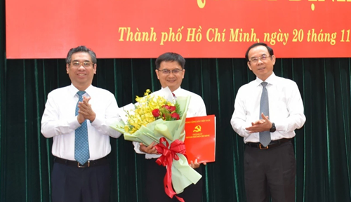 Đồng chí Nguyễn Mạnh Cường giữ chức Trưởng Ban Dân vận Thành ủy TP Hồ Chí Minh