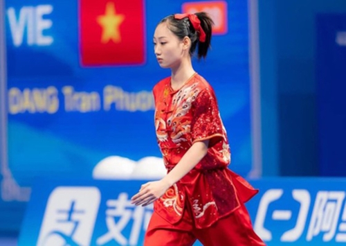 Wushu Việt Nam giành 5 Huy chương Vàng thế giới