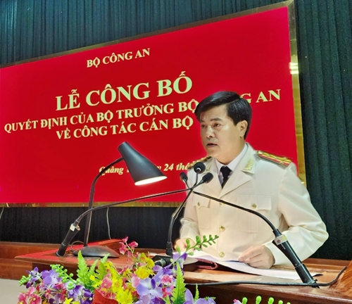 Đại tá Nguyễn Đức Hải được bổ nhiệm làm Giám đốc Công an tỉnh Quảng Trị