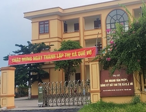 Bắc Ninh Khai trừ Đảng Phó Giám đốc Chi nhánh Văn phòng đăng ký đất đai