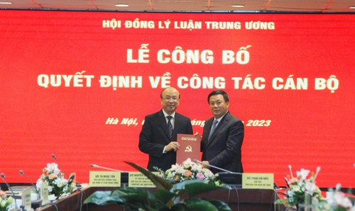 Đồng chí Phan Chí Hiếu giữ chức Phó Chủ tịch Hội đồng Lý luận Trung ương