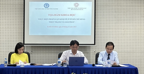 Thực hiện pháp luật kinh tế ở TP Hồ Chí Minh Thực trạng và giải pháp