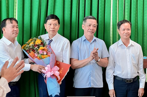 Đồng chí Võ Tài Quốc giữ chức Phó trưởng Ban Nội chính Tỉnh ủy Bà Rịa – Vũng Tàu