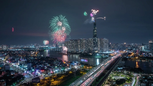 TP Hồ Chí Minh đề xuất bắn pháo hoa đón Tết dương lịch 2024