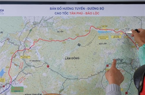 Bảo đảm tiến độ khởi công cao tốc Tân Phú - Bảo Lộc vào Quý I 2024