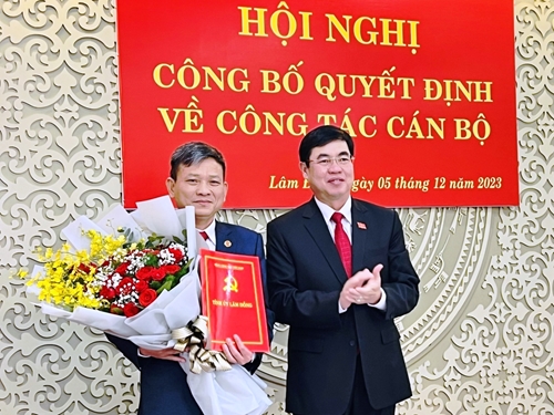 Lâm Đồng có tân Phó Chủ nhiệm Ủy ban Kiểm tra Tỉnh ủy