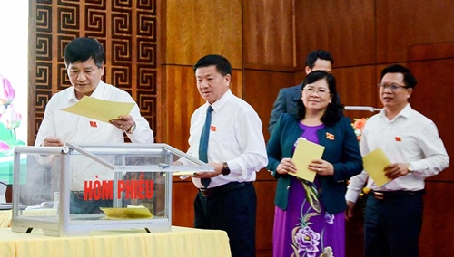 Điện Biên Lấy phiếu tín nhiệm đối với 29 vị trí chức vụ do HĐND tỉnh bầu