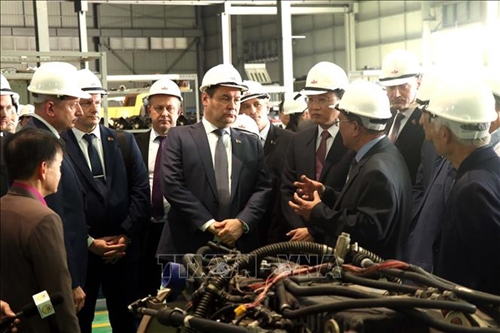 Thủ tướng Belarus Roman Golovchenko thăm và làm việc tại Hưng Yên