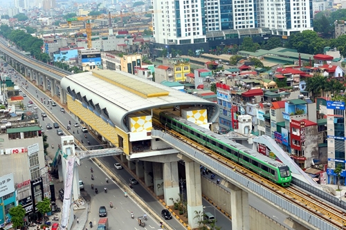 Xây mới 2 tuyến đường sắt đô thị nối Hà Nội với Vĩnh Phúc