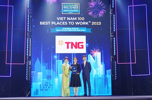 TNG Holdings Vietnam được vinh danh “Doanh nghiệp tiêu biểu có nguồn nhân lực hạnh phúc”