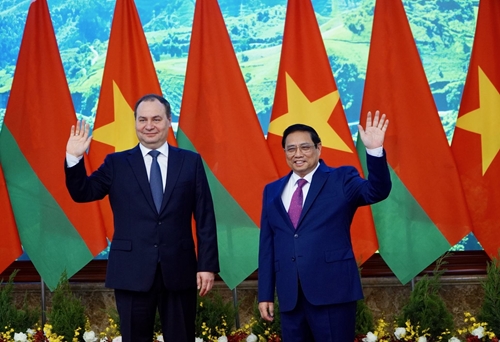 Việt Nam luôn coi trọng quan hệ hữu nghị truyền thống với Belarus
